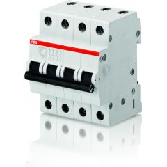 ABB Miniature Circuit Breaker - SH204M - 4P - C, image 