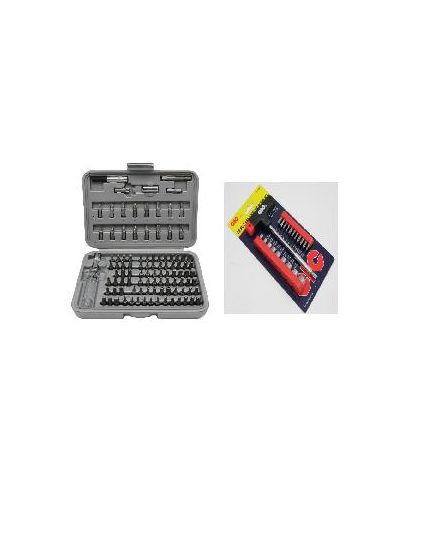 CIC 102 Pcs. Screwdriver Bit Set & 22 Pcs. Bit and Socket T Bar Set CS-1022A + CS-5009, image 