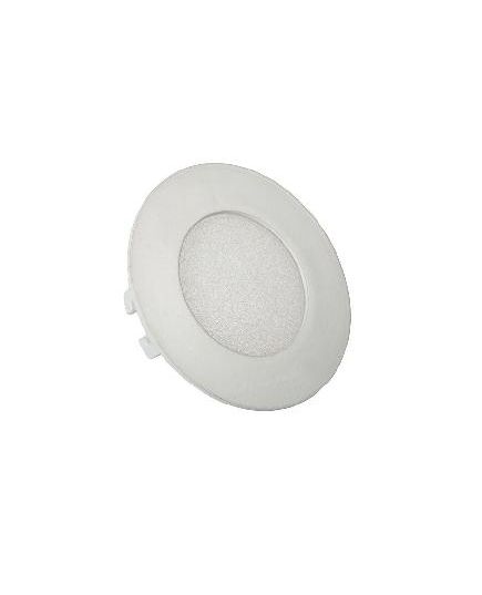 Puffin 3W White Round LED Ceiling Light, image 