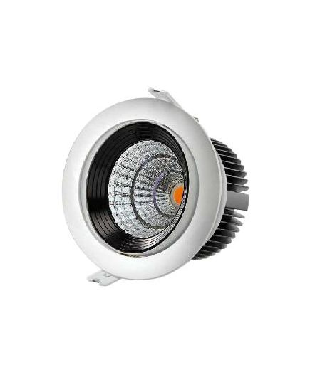 Syska SSK-LNTH-201J1 3000K COB-White Ring Led Down Light, image 