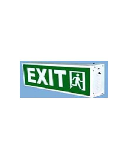 SKP 4x11 Watt CFL Exit Sign With Battery Backup MODEL 2, image 