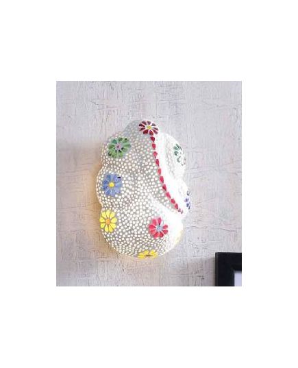 Noble Electricals Multicolored Ganesha Wall Light NED10.8, image 
