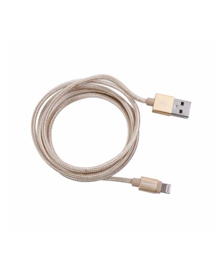 Honeywell Braided 1 Mtr Sync and Charge Cable Gold, image 