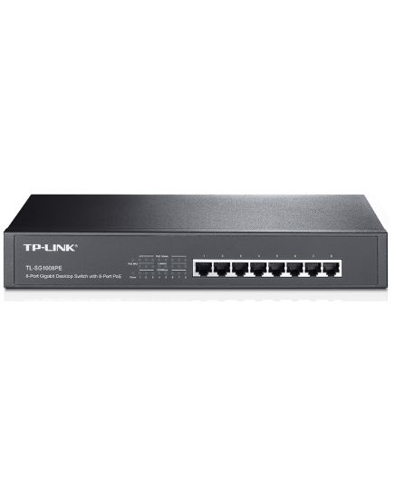 TP-link Gigabit Desktop/Rackmount Switch TL-SG1008PE, image 