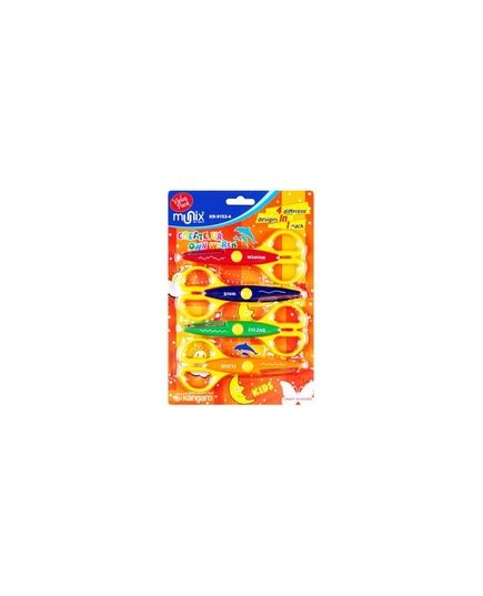Kangaro KR-9153/4 Craft Scissors pack, image 