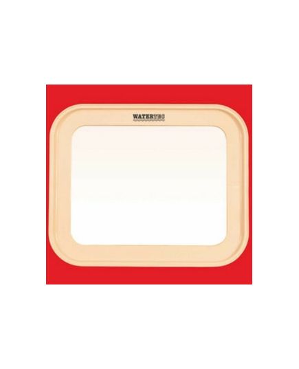 Watertec Rectangular Mirror (White), image 