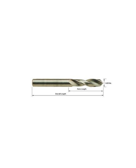YG1 Uncoated Solid Carbide Stub Drill (Drill Dia 4.8 mm Flute Length 26 mm), image 