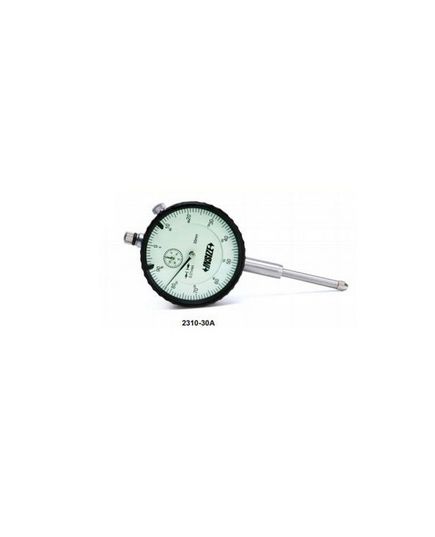 Insize 20 mm Dial Indicator Flat Back 2310-20FA, image 