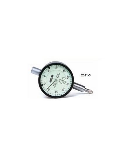 Insize 3 mm Dial Indicator Flat Back 2311-3F, image 
