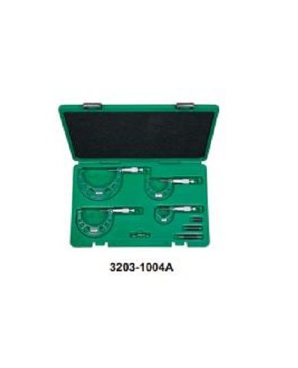 Insize 0-100 mm Outside Micrometer Set 3203-1004A, image , 2 image