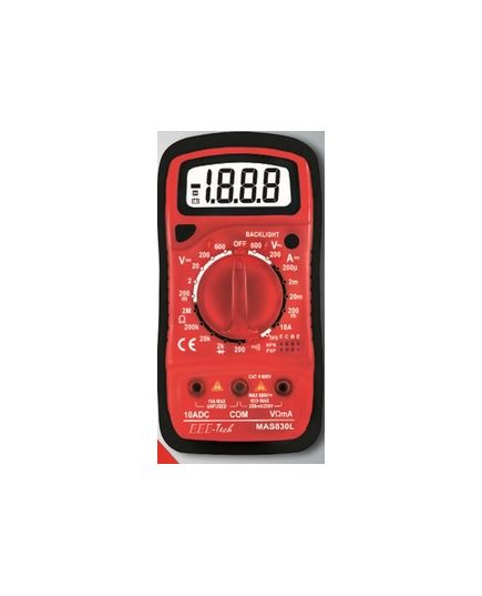 EEE-Tech MAS-830L Digital Multimeter (AC Voltage Range 200V to 600V), image 