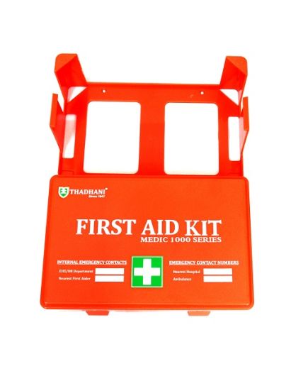 Thadhani First Aid Kit High Visibility Orange Medic 1000 Series, image , 2 image