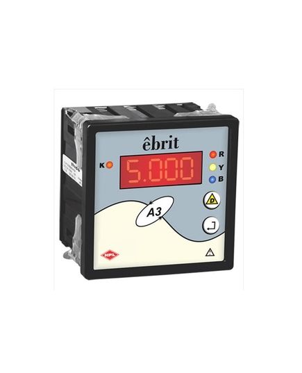 HPL NPAMEBRITA31 Three Phase 4LED display Ammeter, image 
