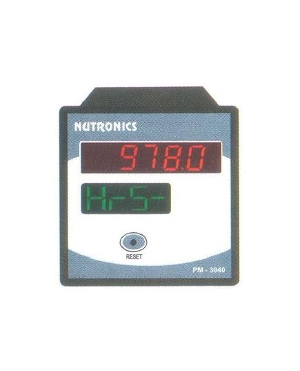 Nutronics PM-3040 0.1 Secs  to 9999.9 Hrs Hour Meter, image 