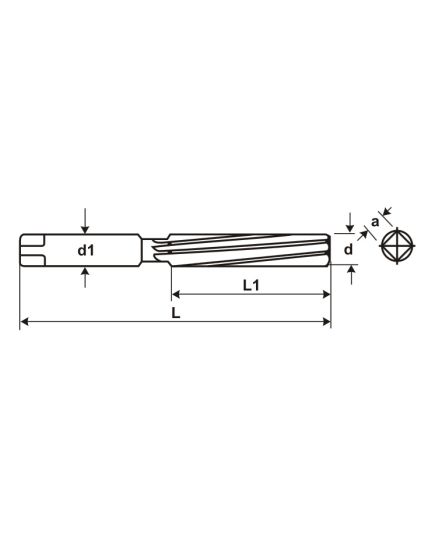 MIRANDA TOOLS Hand Reamer (42 mm), image , 2 image