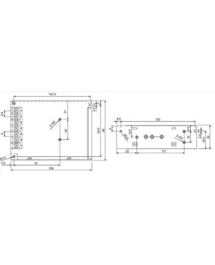 BTH DC Dual output SMPS PKD-50A, image , 3 image