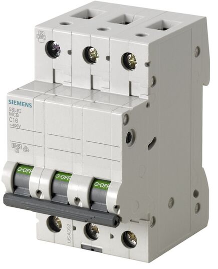 Siemens 5SL63327RC 32 A Three Pole MCB, image , 2 image