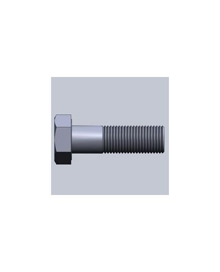 LPS Fasteners UNF Partial Thread Hex Bolt Dia.1/4 Inch Length 1/2 Inch, image 